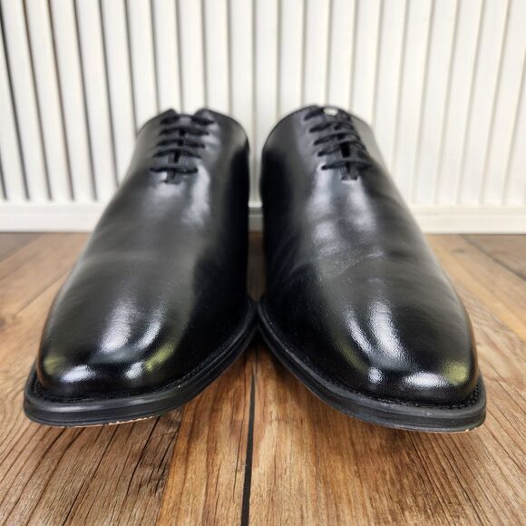 Jump New York Monaco Oxfords Dress Shoes Mens Sz 12M Black Leather Preppy Formal main image 6